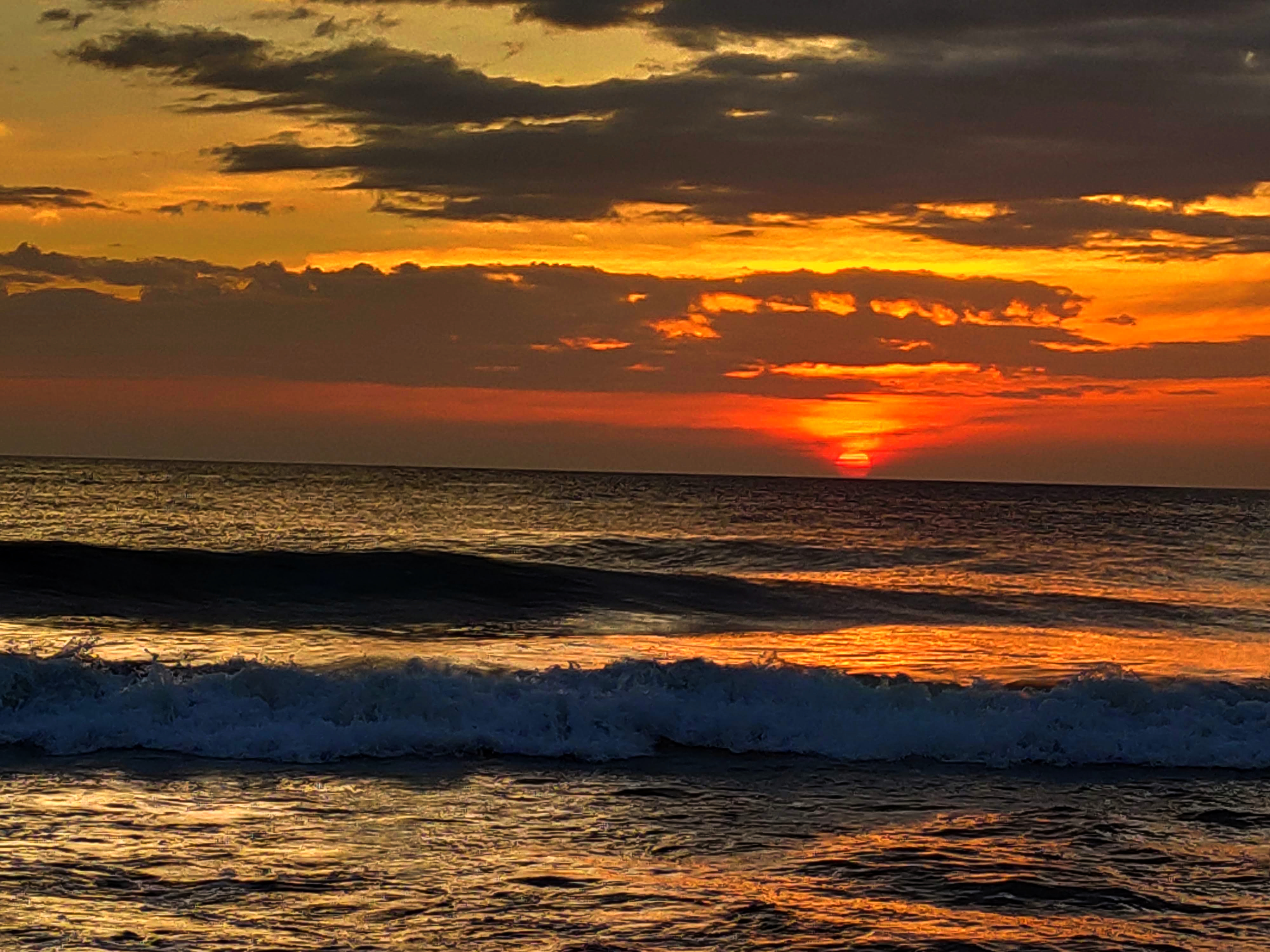 Sunset at Varkala Beach